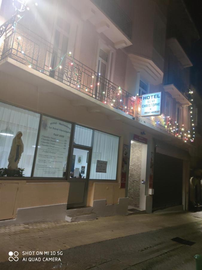 לורדה Hotel-Restaurant Le Saint Christophe מראה חיצוני תמונה
